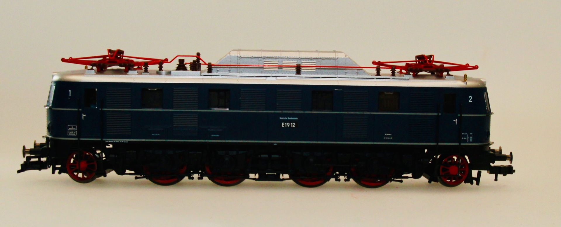 Fleischmann 4319 - Fleischmann - E-Lok E19 12 DB Ep.III blau H0/GL